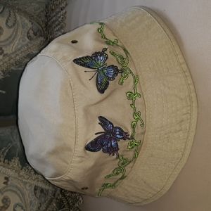 🌺WILD COTTON EMBROIDERED BUCKET Hat